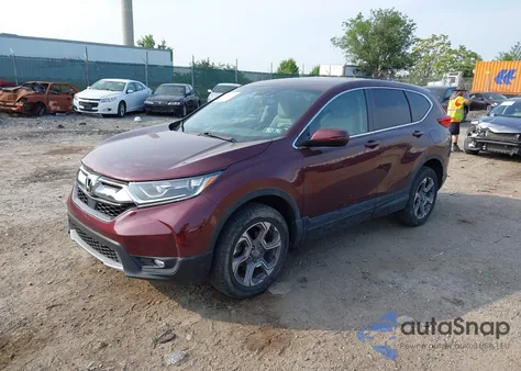 2019 Honda Cr-V Ex-L из США, поврежденный, VIN 7FARW2H89KE025743